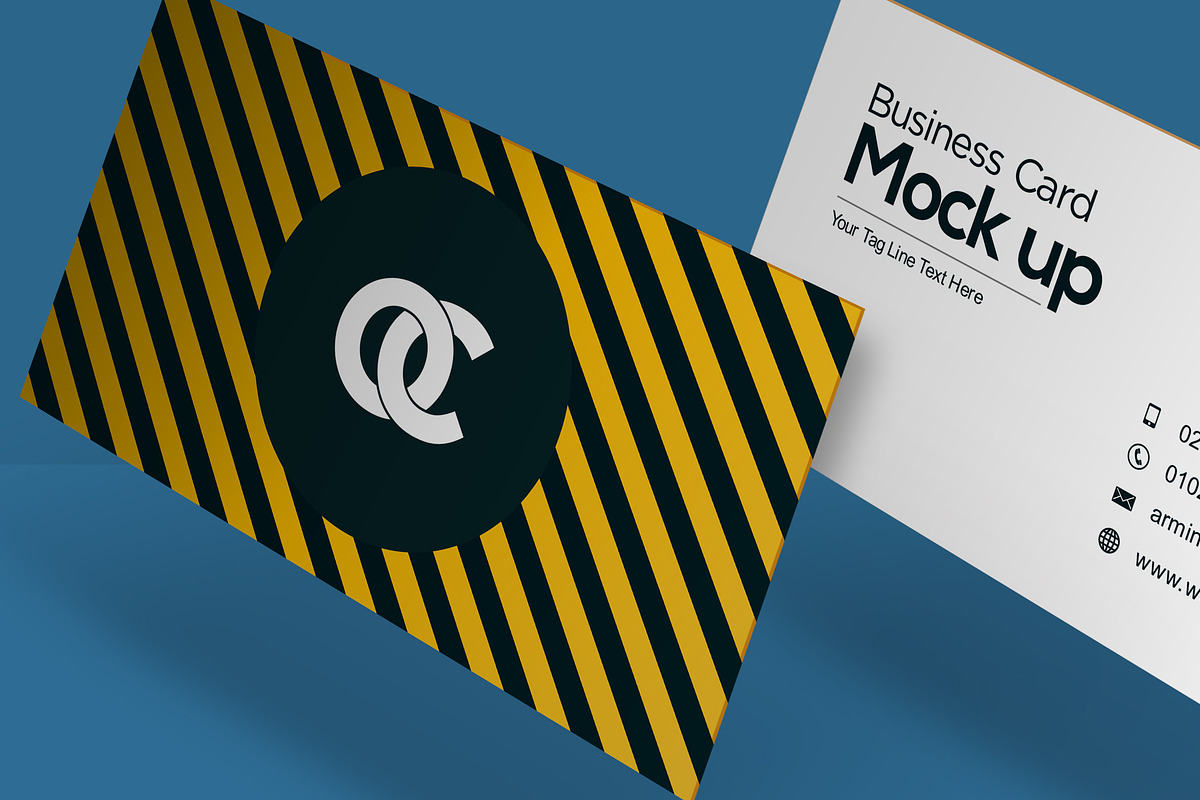 Corporate Business Card Mockup preview 2