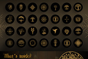 Celtic, Mystic Instagram Story Icons, a Social Media Template by Under My Cozy Roof (Thumbnail 2 of 5)