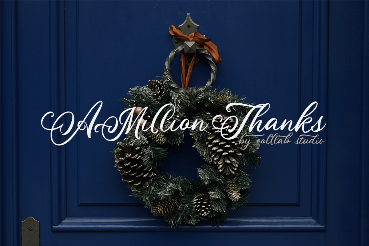 Special Bouquet | A Flourish Font, a Script Font by Colllab Studio (Photo 19 of 19)