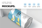 Tin Can Mockup, a Product Mockup by megostudi0 (Thumbnail 3 of 6)