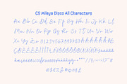 CS Mileya Disco, a Script Font by Craft Supply Co. (Thumbnail 8 of 8)