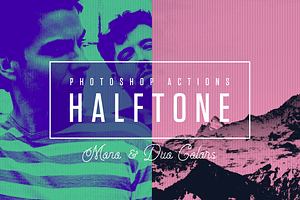 Halftone Mono & Duo Colors