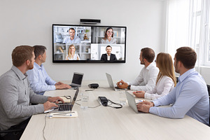 Conference Room Meeting, a Business Photo by shahsoft