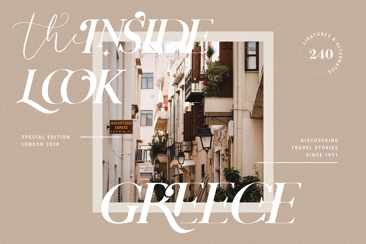 Charles - Ligature Serif Font Family, a Serif Font by SilverStag Type Foundry (Photo 15 of 32)