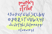 Munky Strike – Doodly Typeface Font, a Handwritten Font by Bayuktx (Thumbnail 10 of 10)