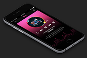 Muzic (Music App UI), an UI Kit Template by Rebound  (Thumbnail 5 of 6)