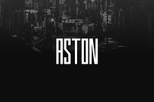 ASTON - Display / Logo Typeface