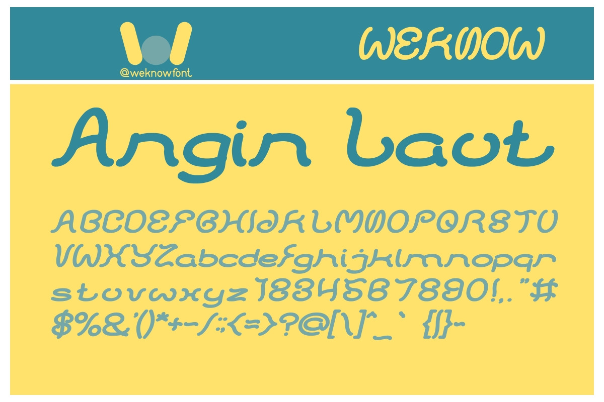 Honestly Font, a Font by weknow (Photo 3 of 5)