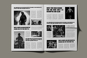Modern Black and White Newspaper, a Stationery Template by MightyDesign (Thumbnail 5 of 8)