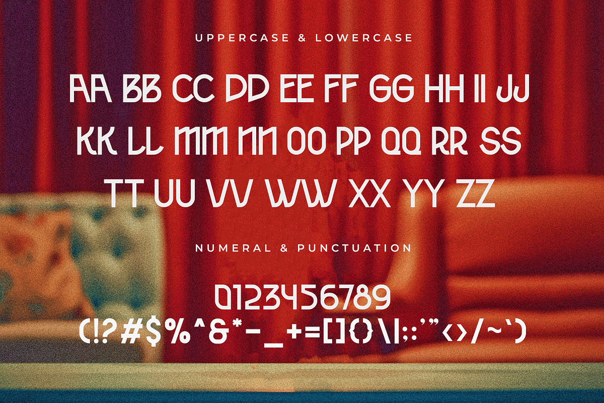 Broger - Modern Display Font, a Font by overlaytemplates (Photo 4 of 5)