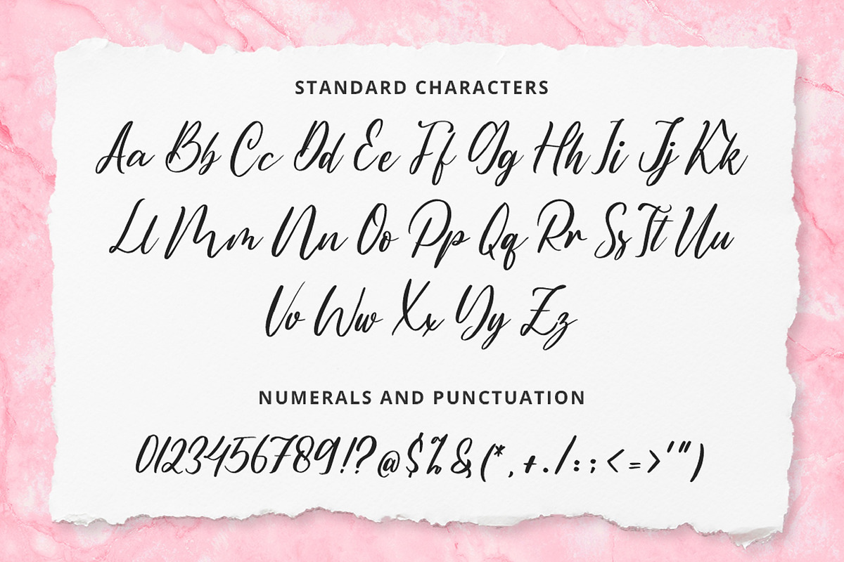 Calligraphy Font, a Script Font by Graphue (Photo 2 of 12)
