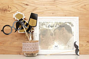 White Frame Mockup, a Print Template by ConfettiBears (Thumbnail 2 of 2)