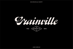 Grainville Script Font