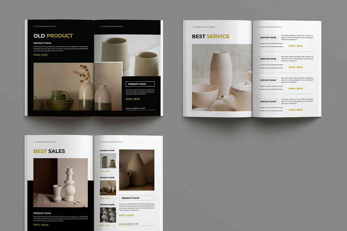 Catalog Brochure Template, a Brochure Template by Seeing-art (Photo 11 of 11)