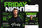 2 Urban Night Club Party Flyer, a Flyer Template by Tarommir (Thumbnail 3 of 5)