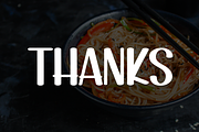 Spicy Noodle | Script Font, a Script Font by Scratchones (Thumbnail 8 of 8)