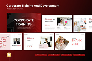 Corporate Training & Development GSL, a Presentation Template by Antstheme