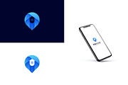 Gradient Modern Pin House Logo, a Branding & Logo Template by Artnivora.Std (Thumbnail 3 of 4)