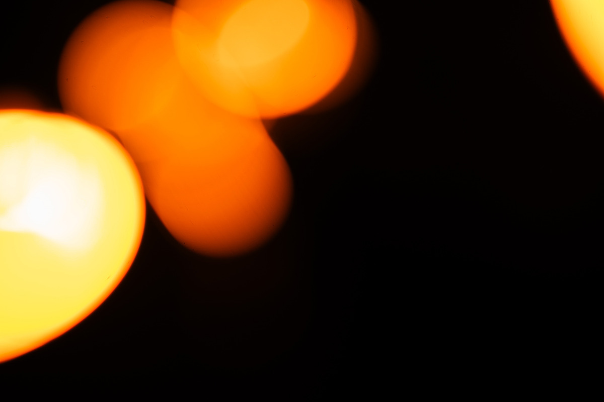 Lightbulb Bokeh Overlay Pack, a Texture Graphic by BLACKDAY (Photo 18 of 20)