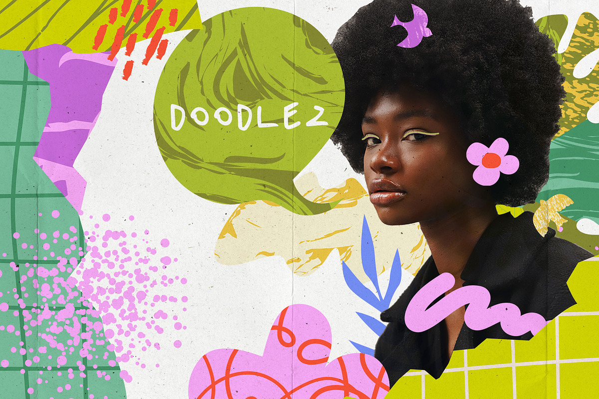 Doodlez - posters, pattern, template, a Decorative Illustration by Mio Buono (Photo 6 of 16)