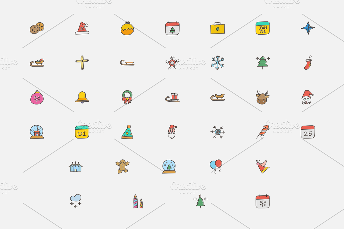 Christmas Doodles, an Icon by Amogh Design (Photo 5 of 5)