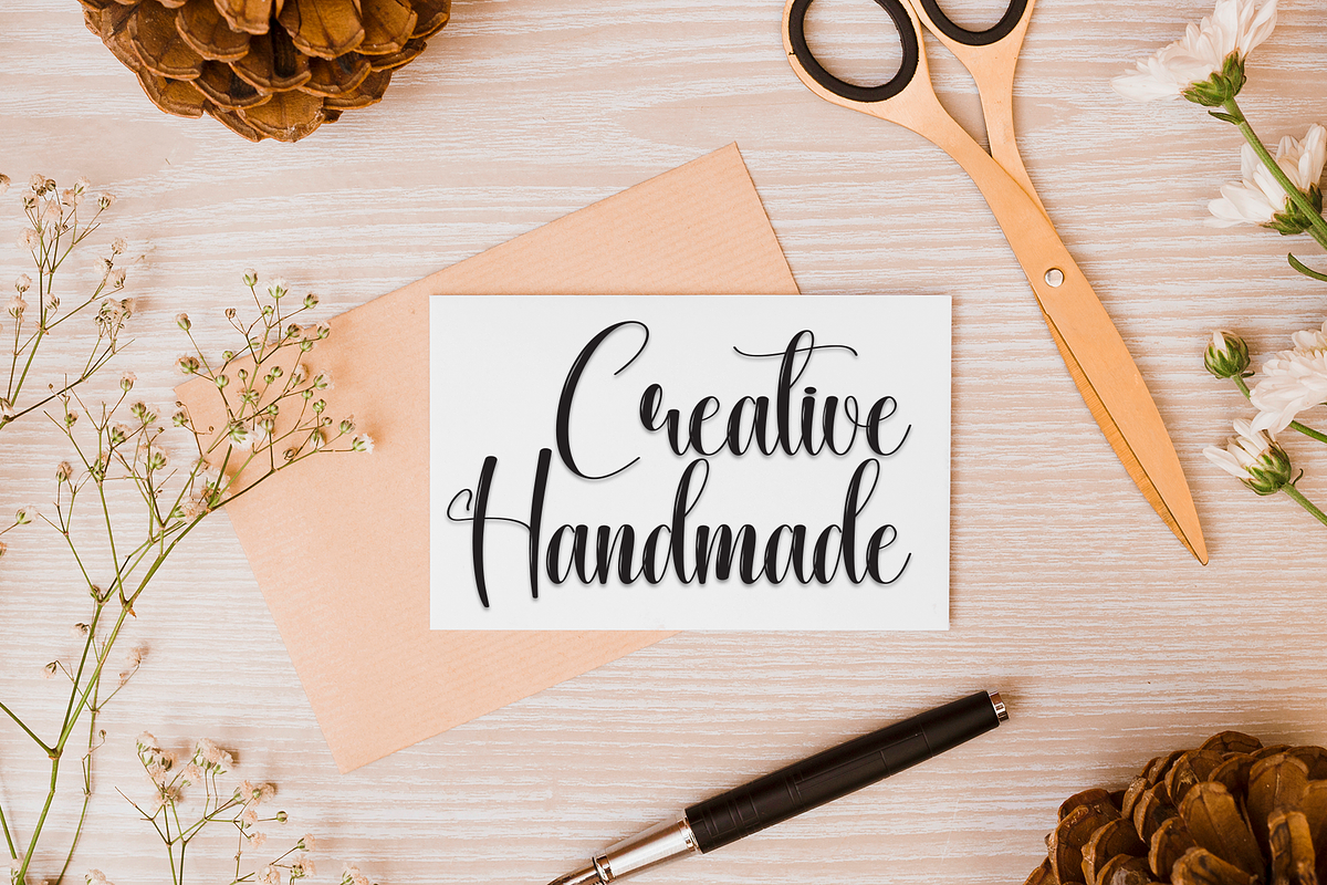 Smart Teacher | Script Font, a Handwritten Font by Scratchones (Photo 5 of 9)