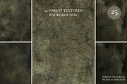 FOREST Organic Textures Backgrounds, a Background Graphic by Alisovna (Thumbnail 6 of 12)