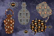Magical Lemur Halloween Set, an Illustration by IrynaPanashii (Thumbnail 9 of 10)