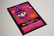 Halloween Flyer-Kids party, a Flyer Template by himoki (Thumbnail 2 of 4)