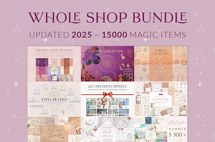 Whole Shop Bundle ~ 2025 UPDATED, a Graphic by Olya Creative