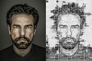 NewsPrint Photoshop Acion, an Action Add-On by designvillage (Thumbnail 6 of 7)