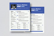 Modern Simple Resume, a Resume Template by Guuver (Thumbnail 1 of 3)