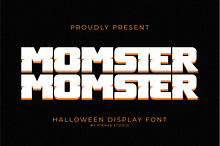 Momster - Halloween Display Font