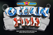 Ocean Cartoon 3D Text Effect, a Brushes & More by Agung Kreatif (Thumbnail 3 of 9)