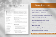 Modern Resume Template - Rosie, a Resume Template by AntDesignStudio (Thumbnail 6 of 9)
