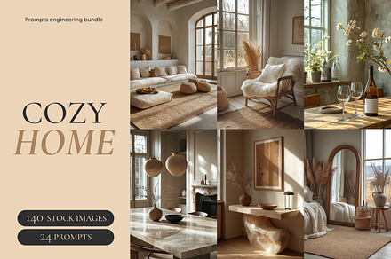 Cozy Home - Midjourney Promptbook, an Architecture Photo by Digital Blood