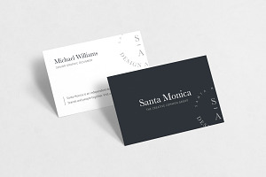 Santa Monica Business Card