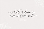 Monterey Script Font, a Script Font by The Styled Script (Thumbnail 3 of 8)