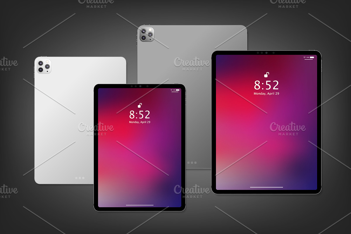 Realistic new tablet mockup design, an Object Graphic by PhotoVector (Photo 1 of 3)