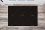 Black Doormat Mockup PSD, JPEG, a Household Mockup by Maddy's Art & Mockups (Thumbnail 2 of 2)