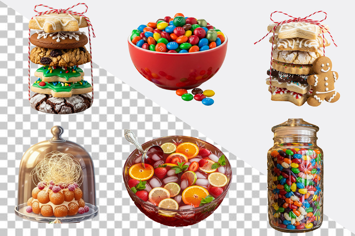 Sweet Holiday Cheer Clipart Bundle., an Illustration by SVGArt (Photo 7 of 8)