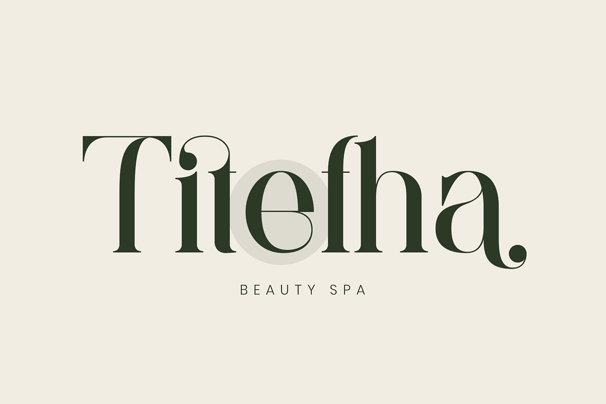 Faiten - Modern Serif Font, a Serif Font by Aqeel_Art (Photo 3 of 12)