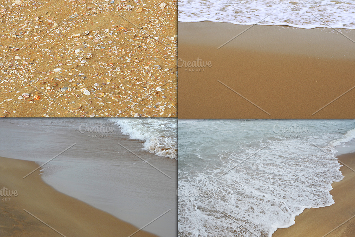 OCEAN BEACH BACKGROUNDS, a Texture Graphic by Area (Photo 4 of 7)