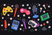 Doodle style computer gadgets, an Object Illustration by Thkatefox (Thumbnail 5 of 7)