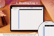 Digital Reading Journal – Blue, a Stationery Template by Aurelie Maron (Thumbnail 6 of 9)