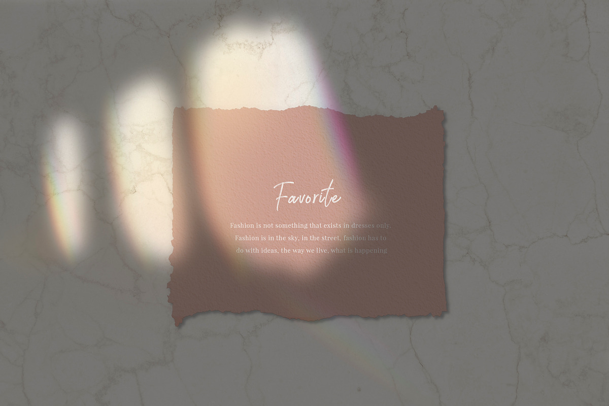 Rainbow shadows, an Object Graphic by Digital Breath templates (Photo 2 of 10)