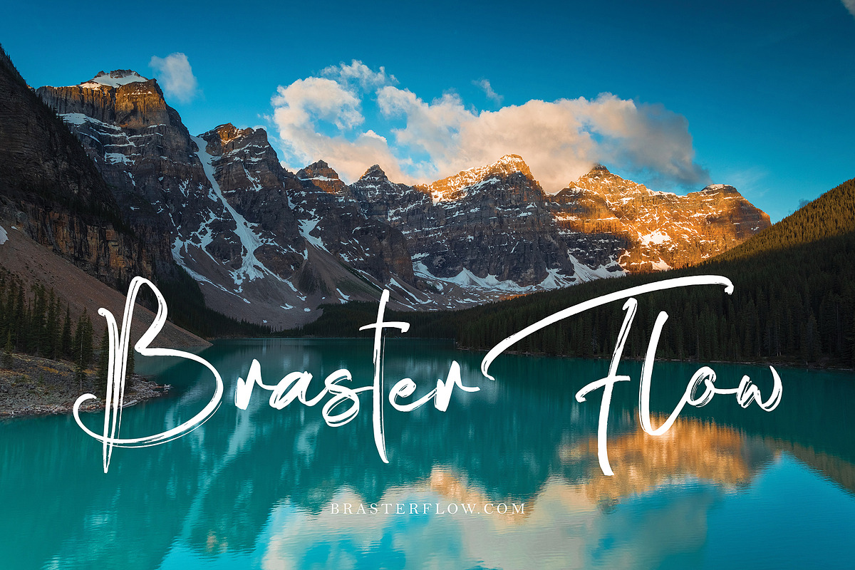 Awtter Break, a Script Font by pineungtype (Photo 5 of 8)