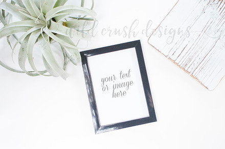 Fresh Simple Desk Mockup Frame