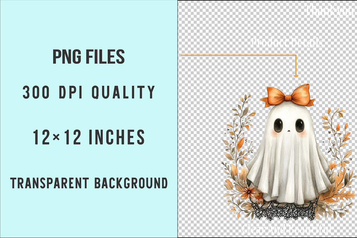 Girly Spooky Season Png, an Illustration by SinaCreation (Photo 6 of 7)