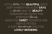 The Serene Notes Font Duo, a Script Font by Creacy Studio (Thumbnail 7 of 10)